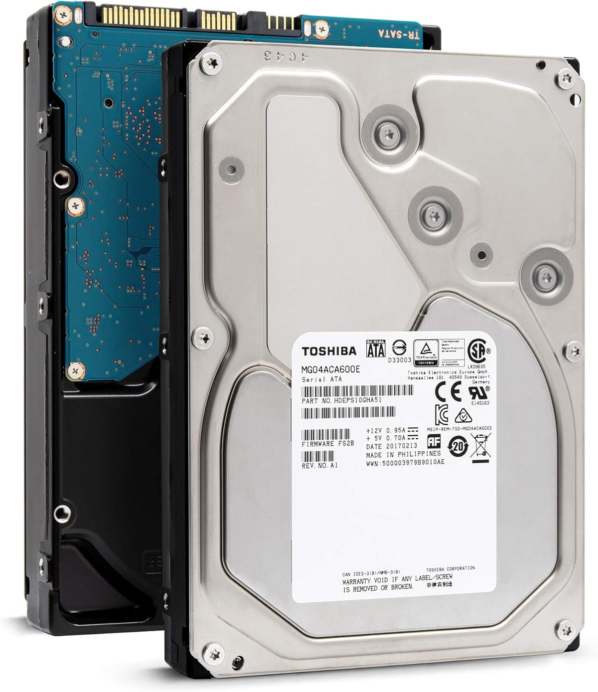 6 TB 7,200 RPM SATA 3.5-Inch Internal Hard Drive T7227
