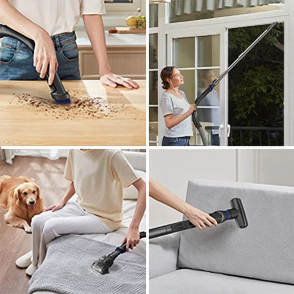 Bagless Pet Canister Vacuum Cleaner with HEPA Filter S47513