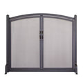 Arched Fireplace Screen with Doors F346
