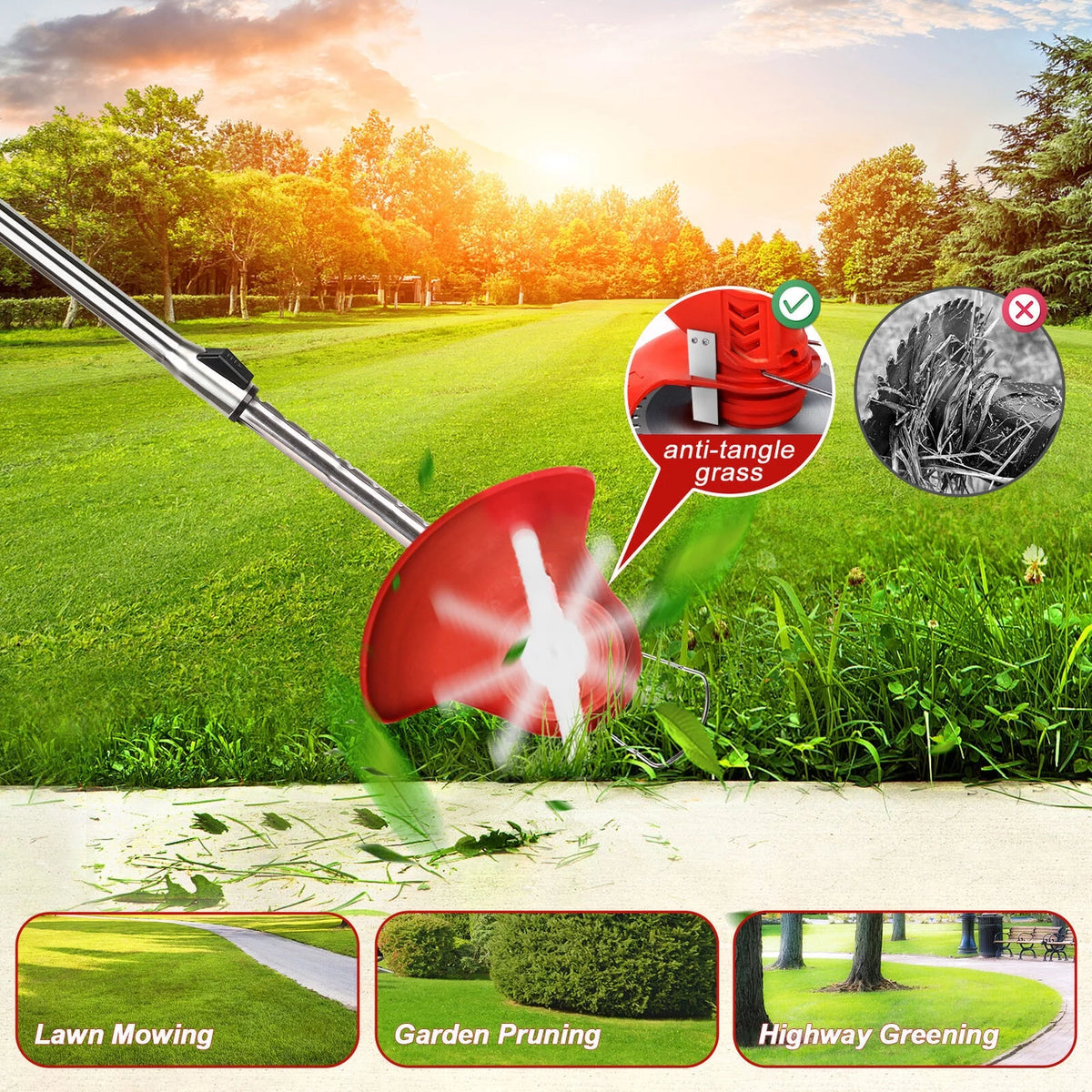 Cordless Electric String Trimmer Edger N4920