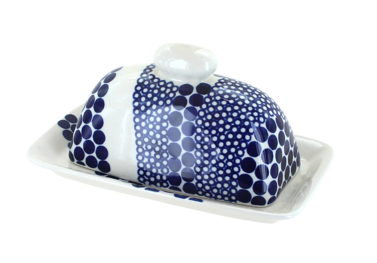 Polish Pottery Butter Dish E3166
