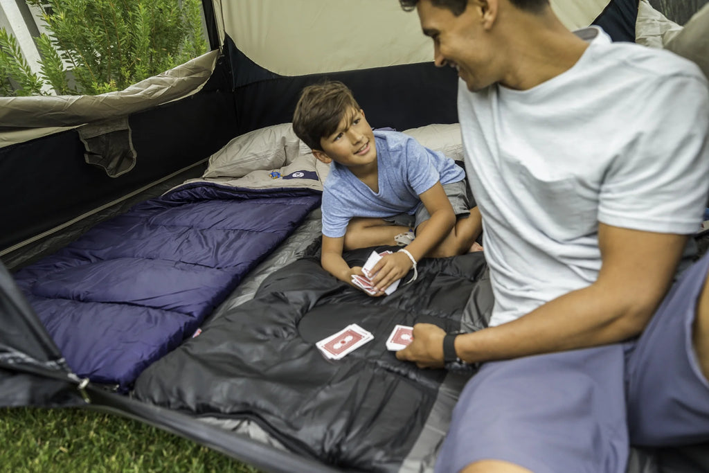 Red Rectangle Adult Sleeping Bag C7337