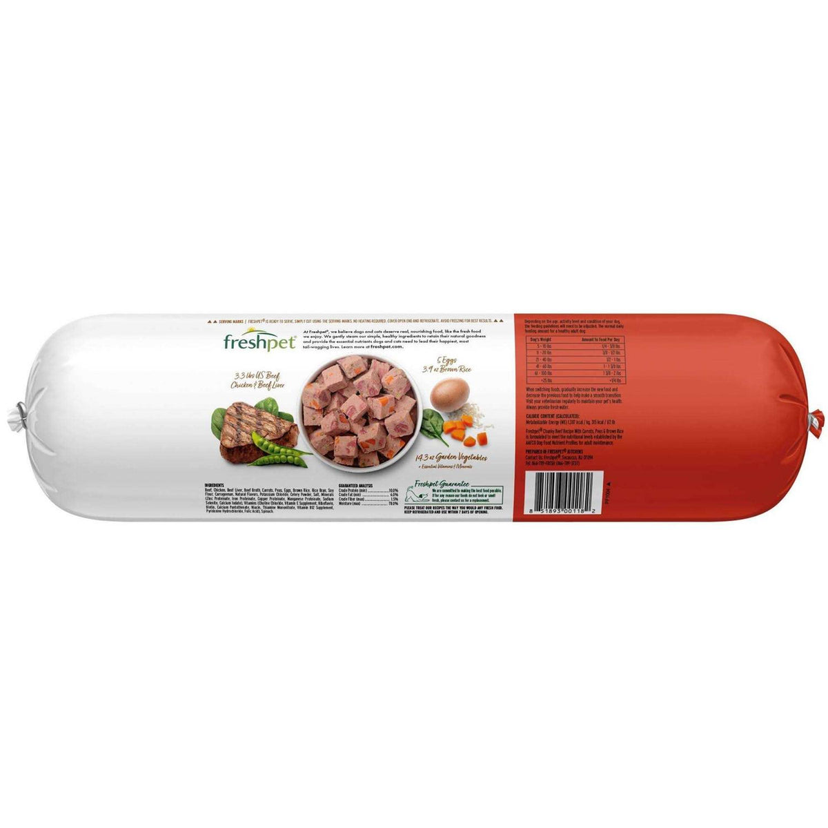 Chunky Beef Recipe Dog Food K7583