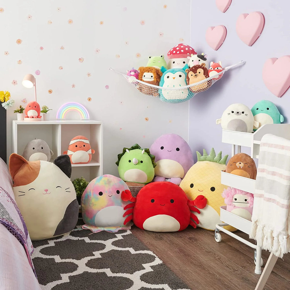 14 Inch Pink Mushroom Plush Stuffed Toy E221889