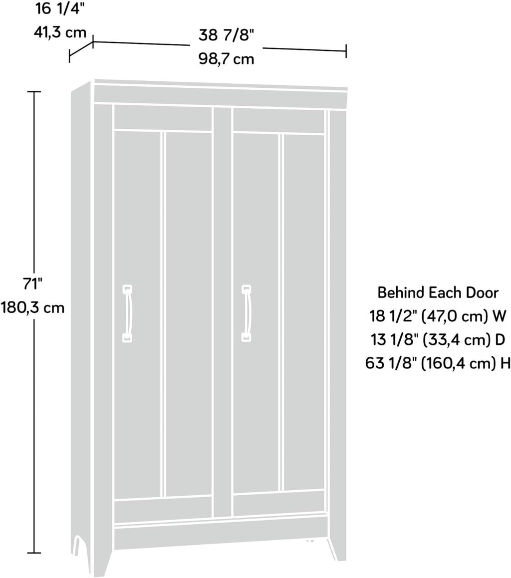 Craftsman Oak Storage Cabinet N754335