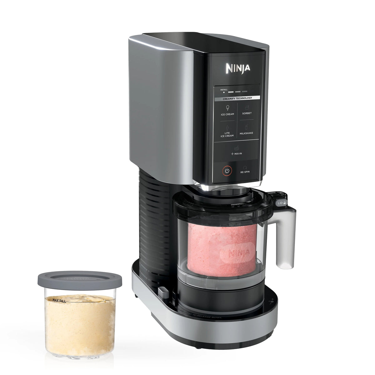 Ice Cream Maker with 2 16oz. Pints W6724
