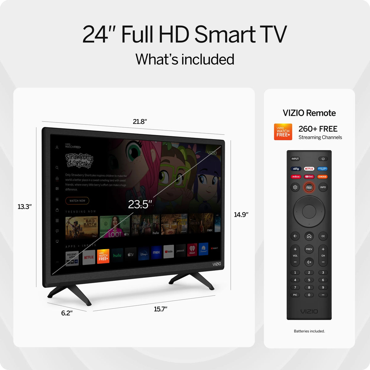 24" Class FHD LED Smart TV S4245