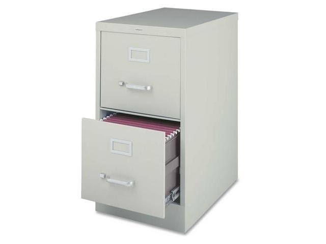Light Gray 2 Drawer Vertical File Cabinet C9442