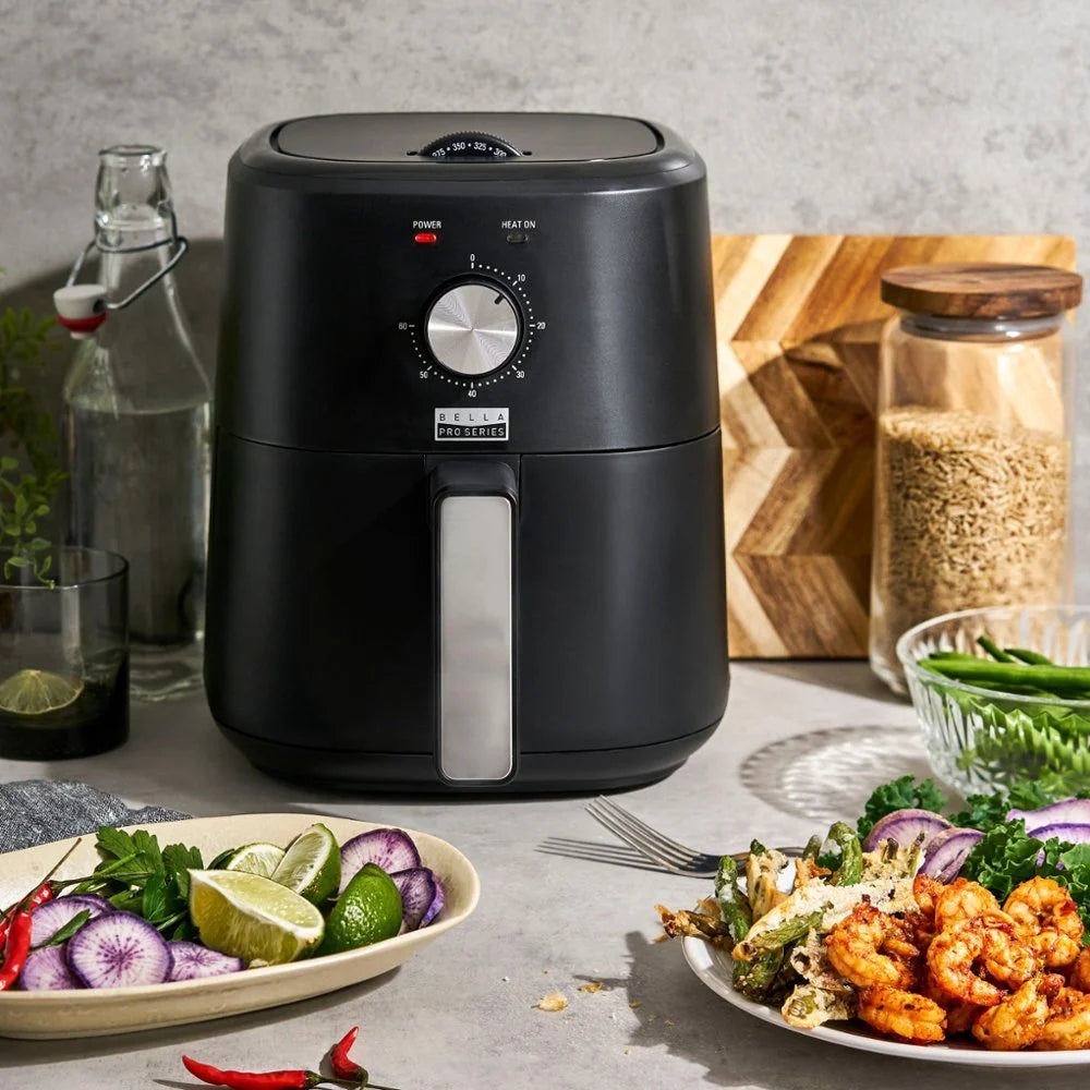 3-qt. Analog Air Fryer - Black L508964