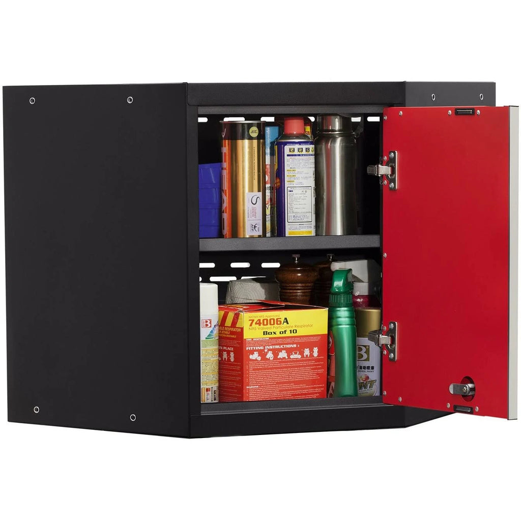 Corner Wall Cabinet, White B127
