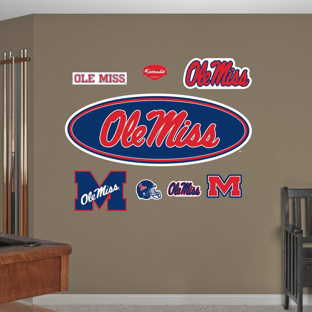 Ole Miss Rebels Logo Wall Decals C95955