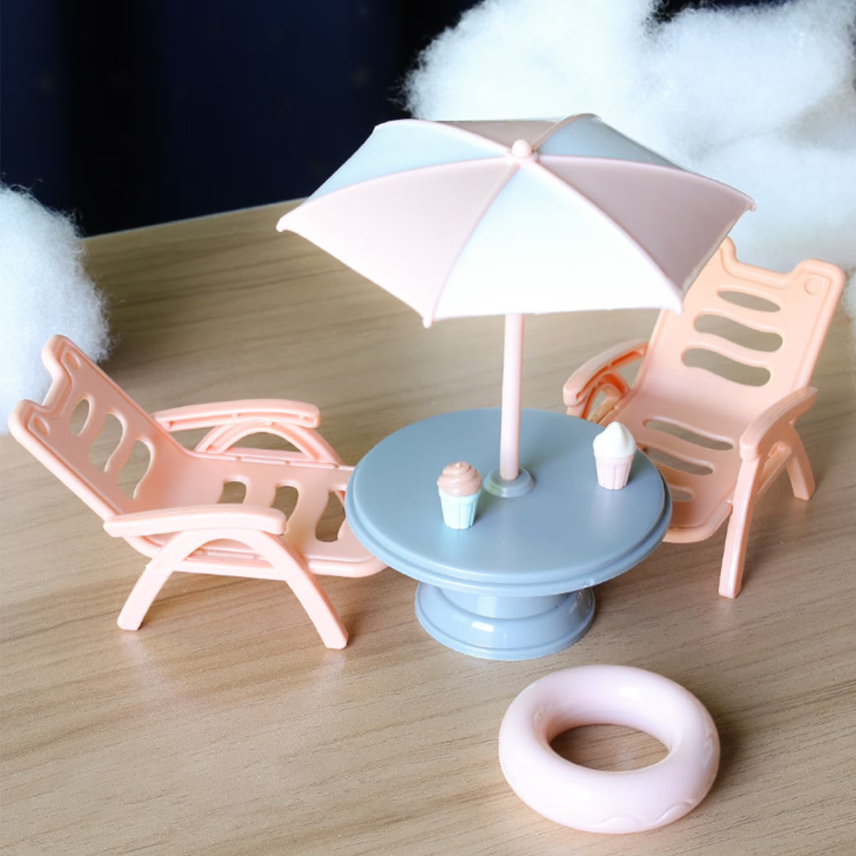 Miniature Dollhouse Furniture Kitchen Play Set W673