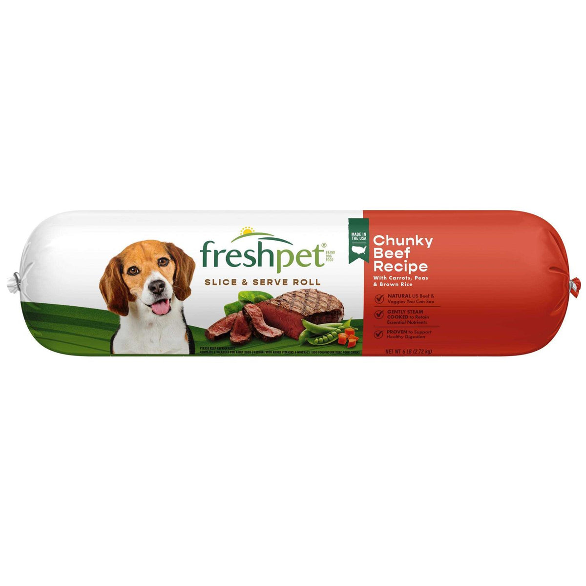 Chunky Beef Recipe Dog Food K7583