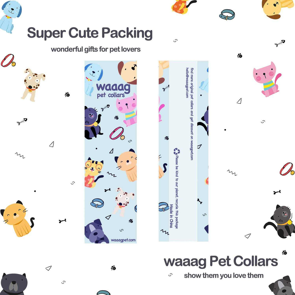 Cat Collar Dog Collar Cat Leash D33896