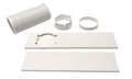 White Window Air Conditioner Exhaust Kit Y419