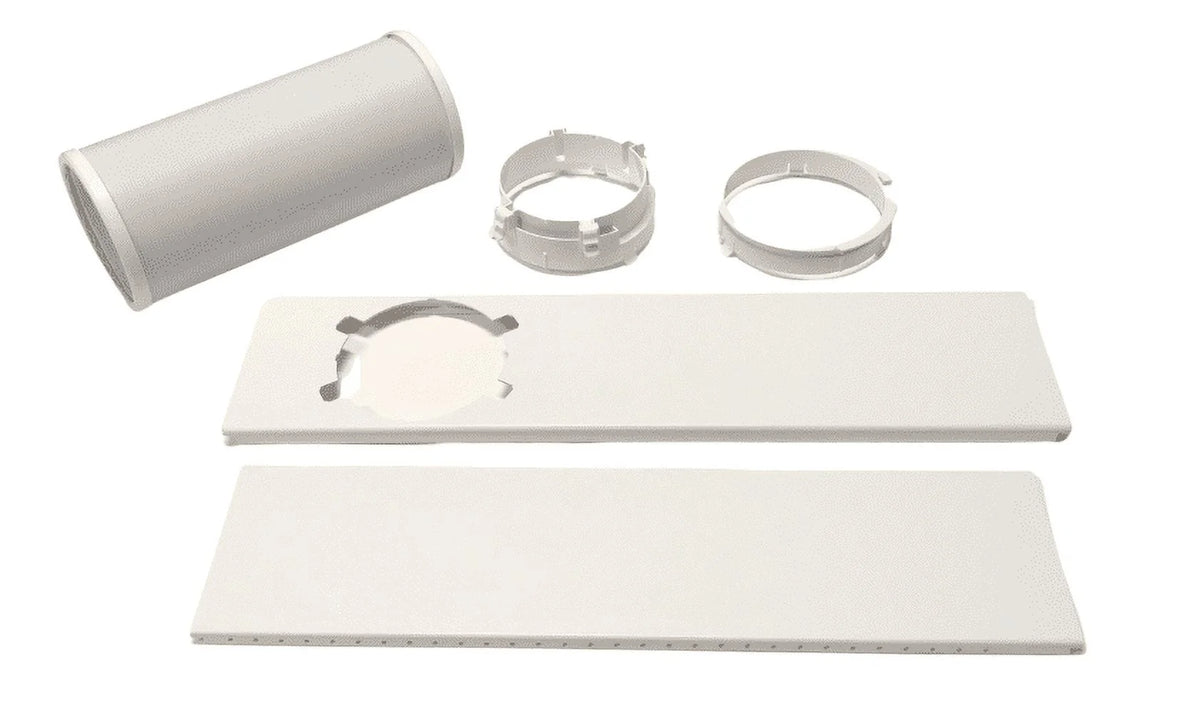 White Window Air Conditioner Exhaust Kit Y419