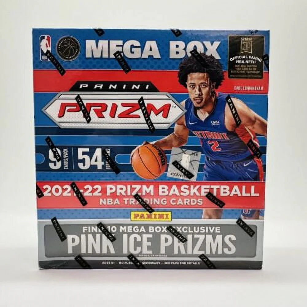 2021-22 Panini Prizm Basketball Mega Box Trading Cards L3131