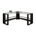 Espresso L-Shape Corner Desk R9513