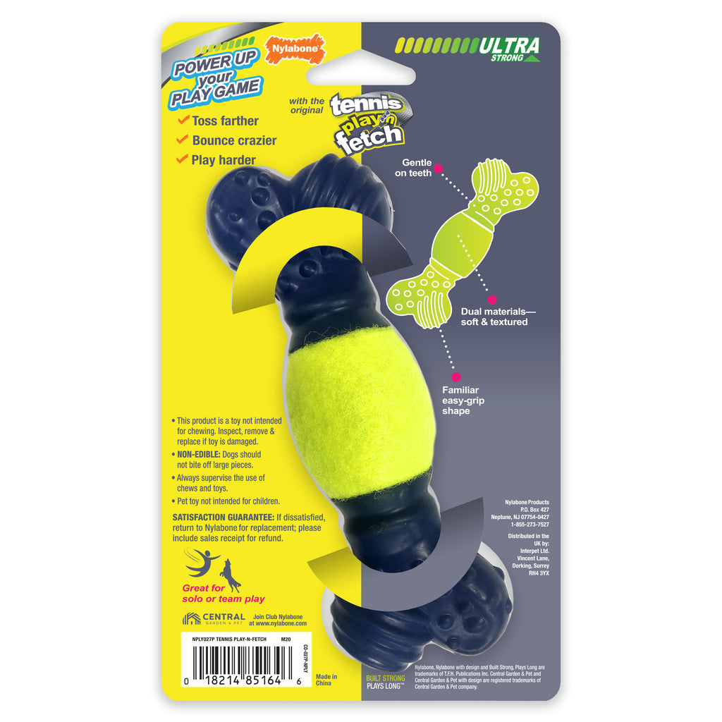 Tennis Play 'n Fetch Interactive Dog Toy S640