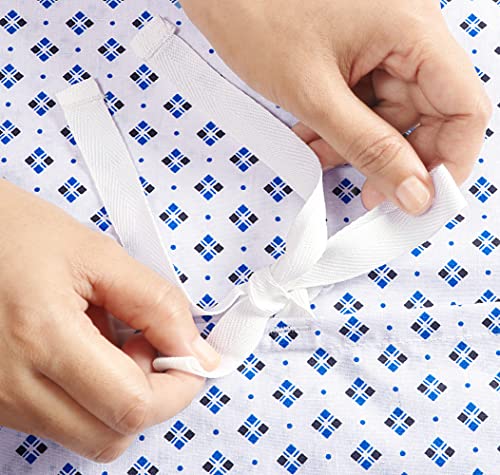 2 Pack Cotton Blend Patient Gown X131