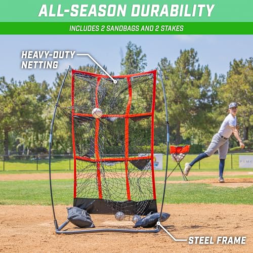 Baseball and Softball Pitching Strike Zone Target Net O254442