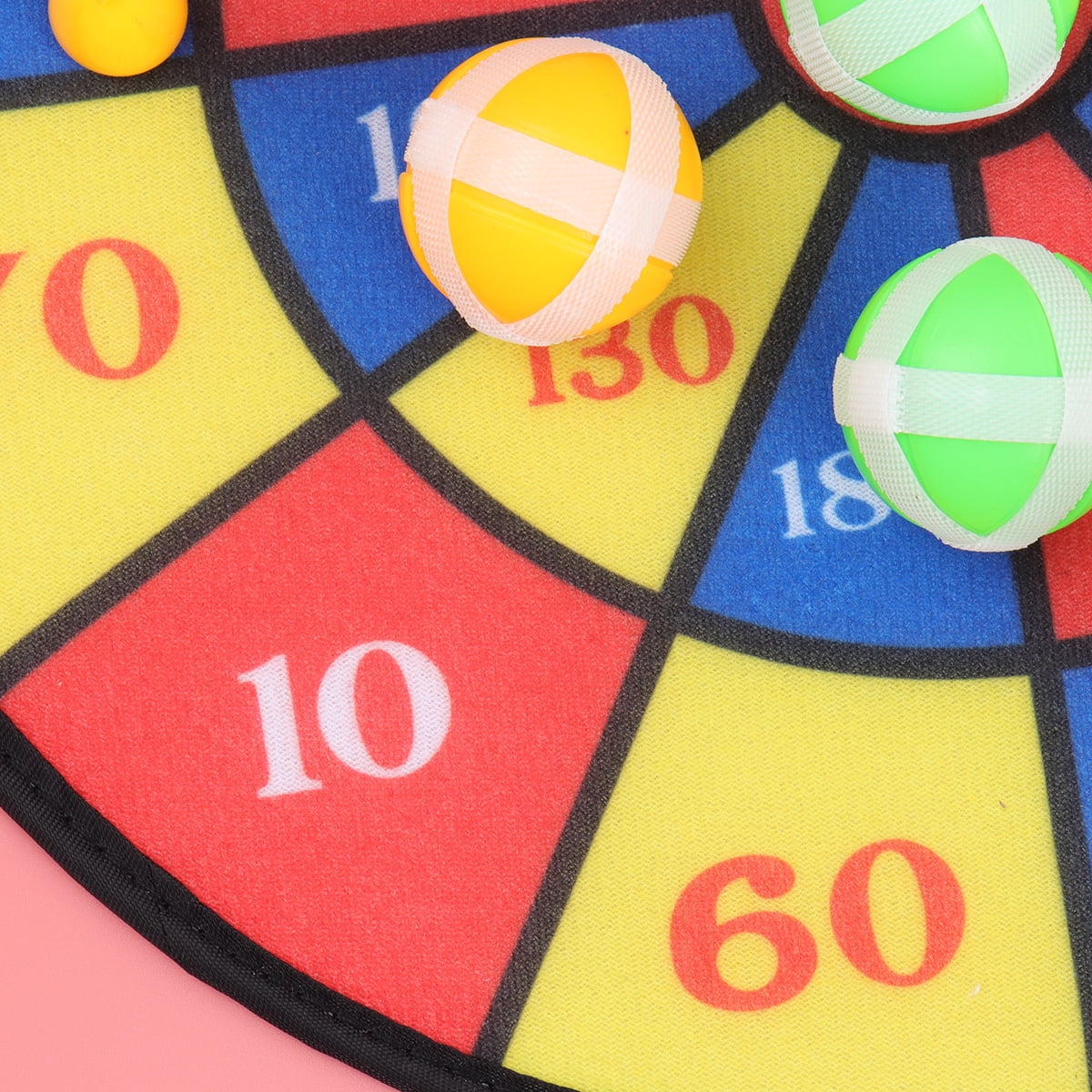 Flocking Dart Board with 4pcs Darts Dartboard Set F349