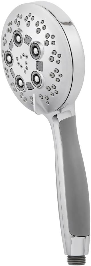 Polished Chrome Multi-Function Handheld Shower Head, 2.5 GPM, Pack of 2 J784197