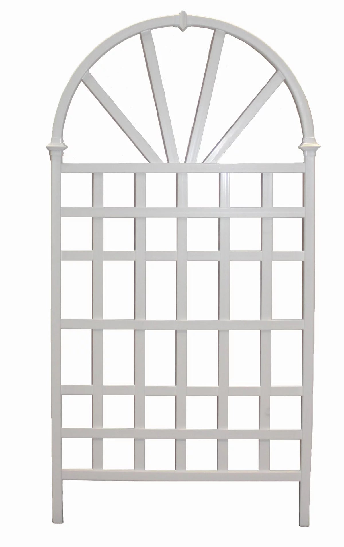 White Vinyl Trellis Z9738