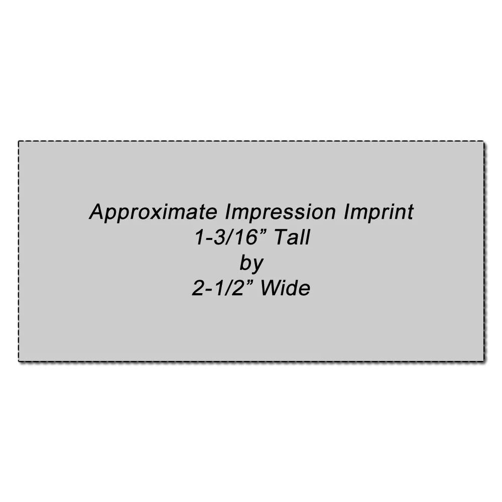 Pre-Inked Sign & Date Stamp with Purple Ink Q945113