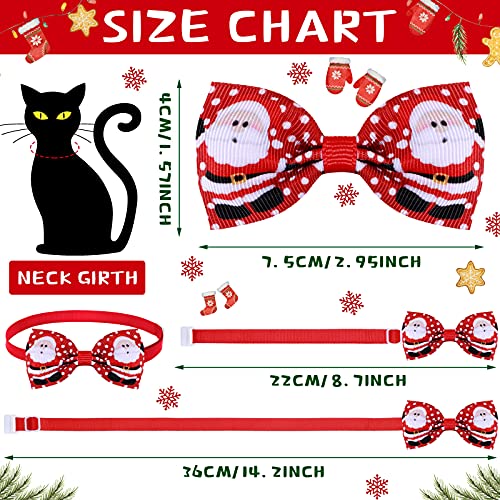 86 Pcs Christmas Dog Bows Bandanas Neckties Bowties Hairpins B627039