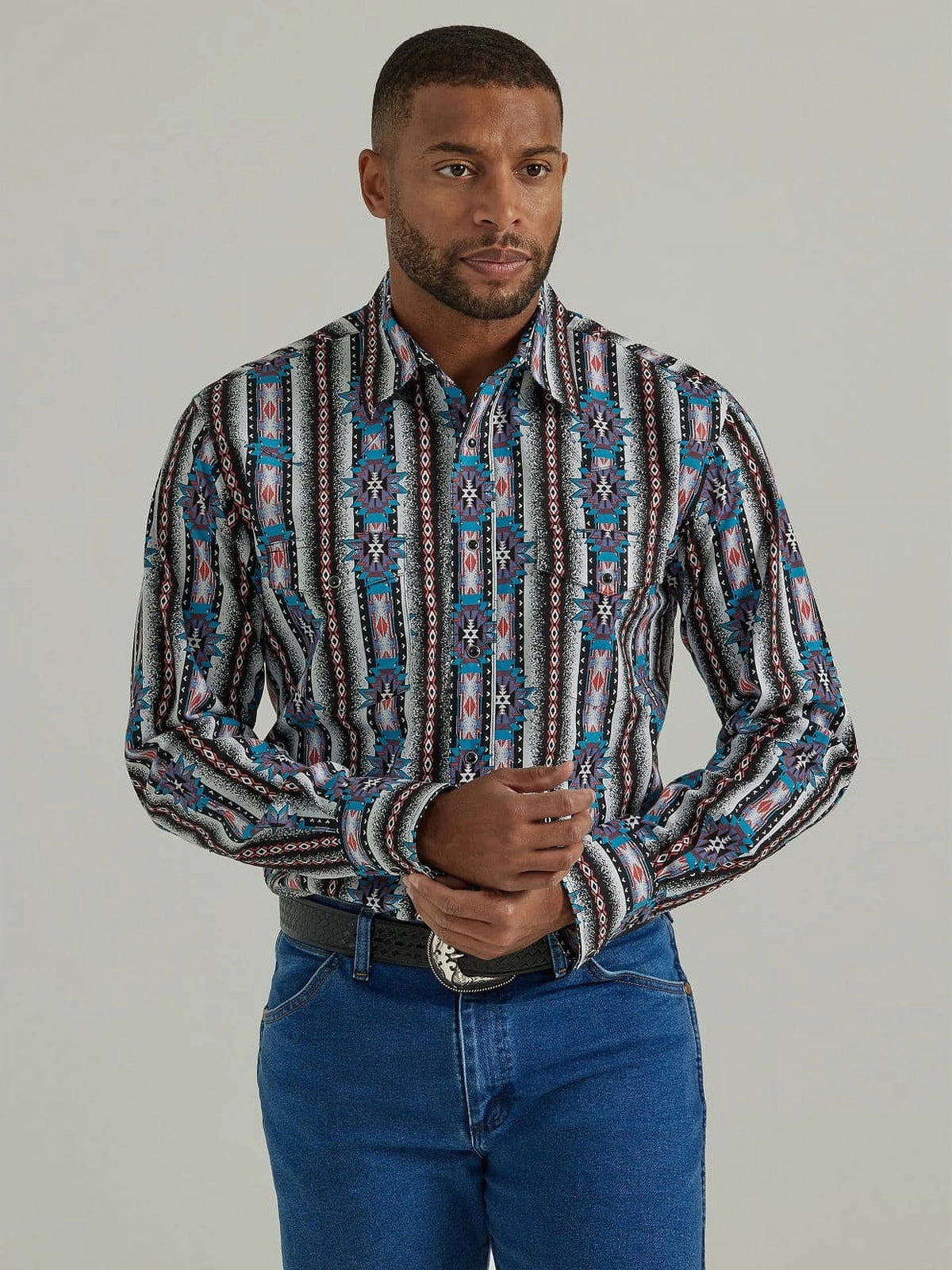 Long Sleeve Button Down Shirt Z50409