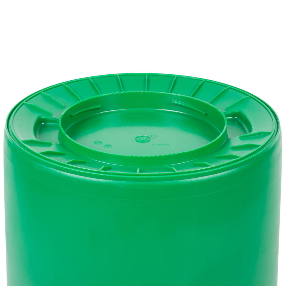 Green 32 Gallon Recycle Container A34745
