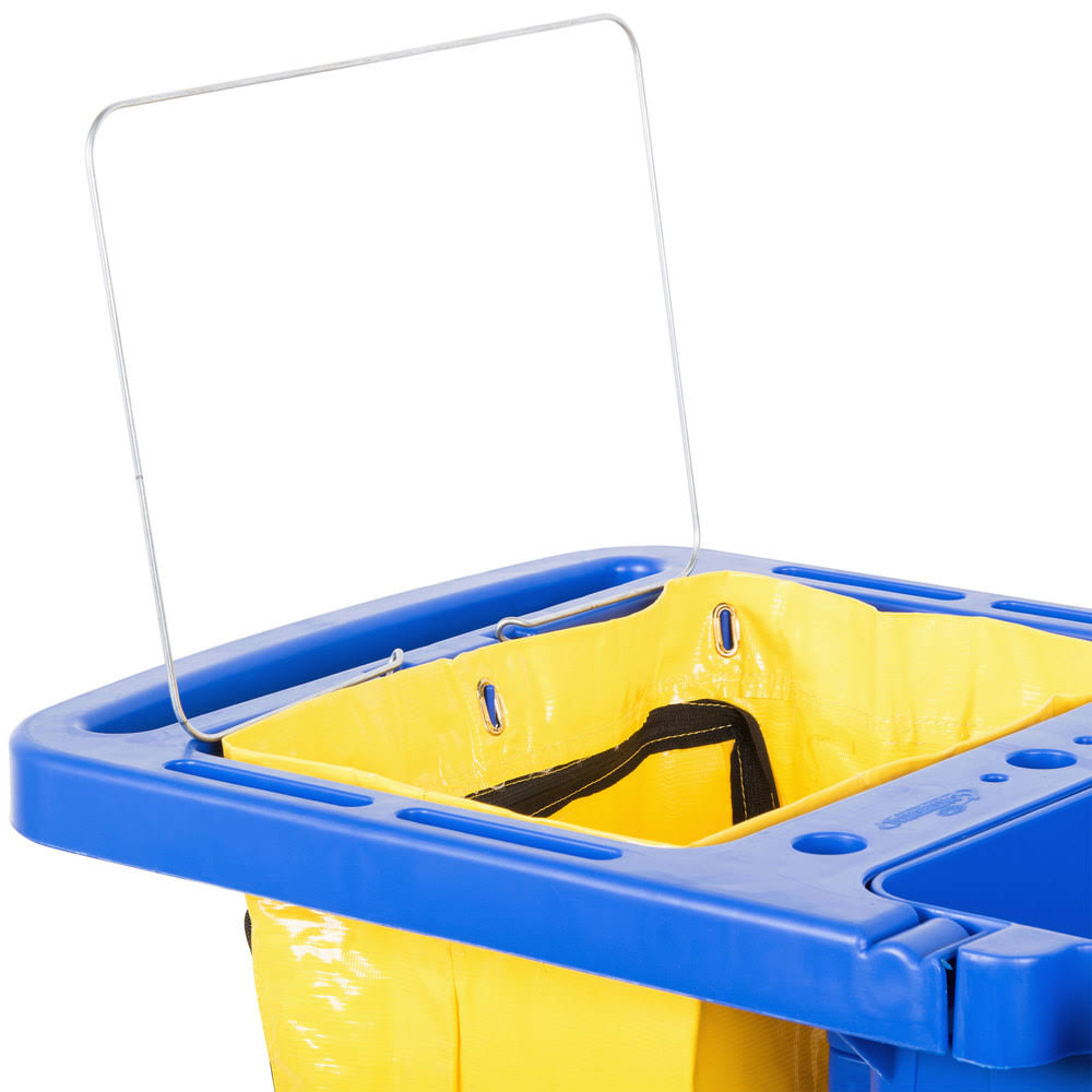 Janitor Cart with Vinyl Bag Q384