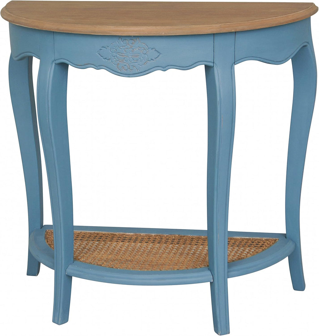 2-Tier Half-Moon Console Table X7567
