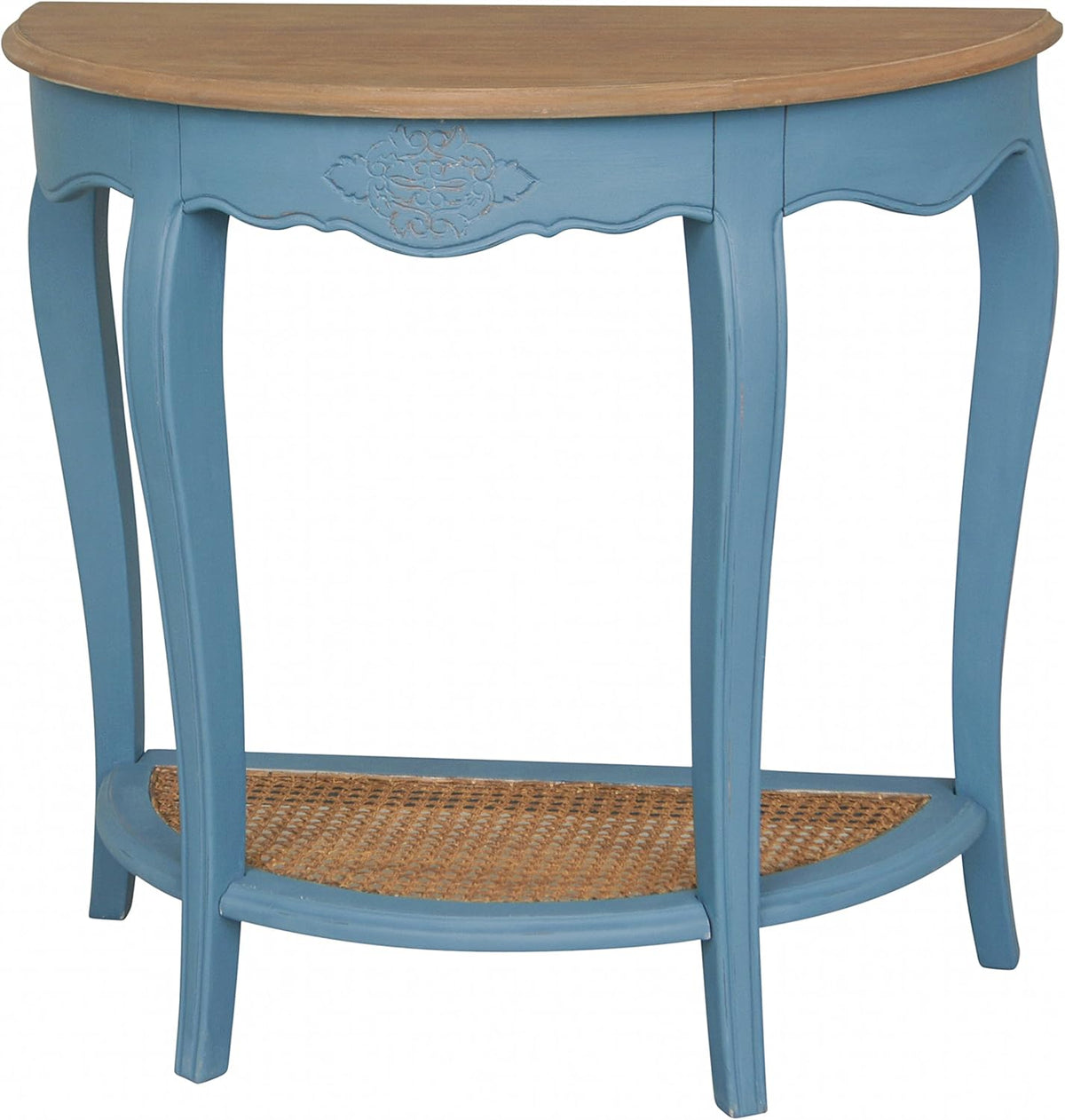 2-Tier Half-Moon Console Table X7567