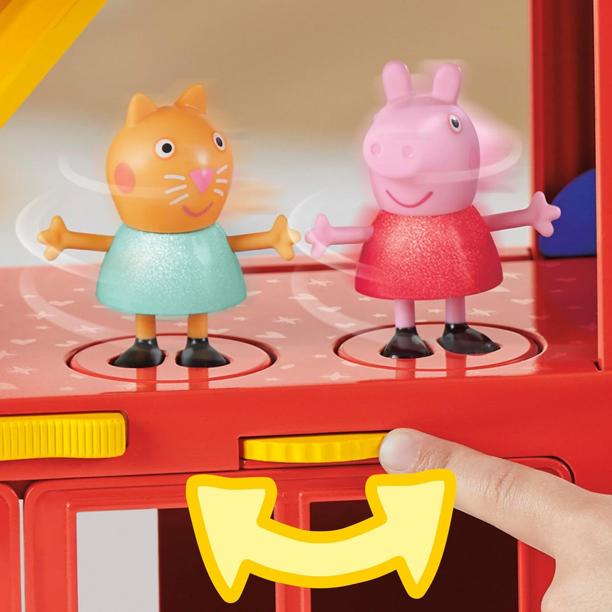 2-in-1 Party Bus Playset with 3 Figures and 13 Accessory Pieces V118166