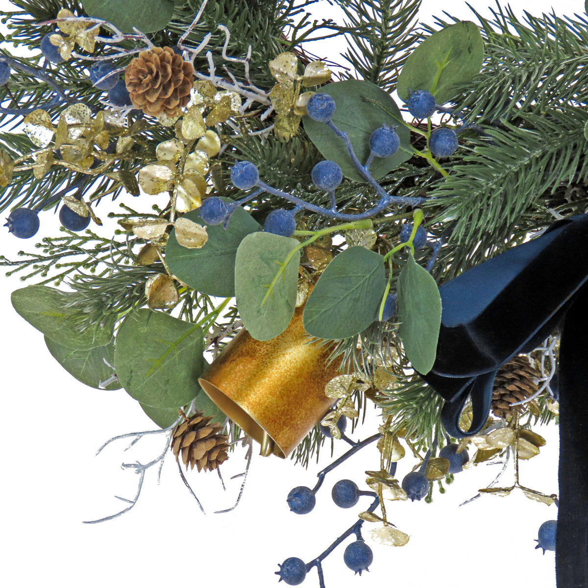 28" Swiss Chic Wreath H1761