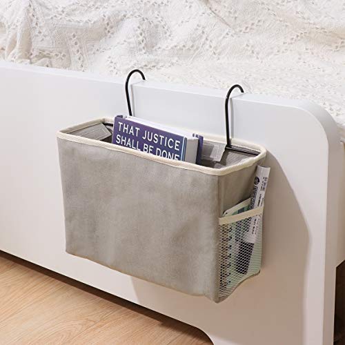 Black Hanging Bedside Organizer L8407