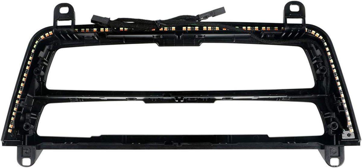 Car Center Console LED Lights Interior Ambient Lighting Carbon Fiber Replacement Trim I7874