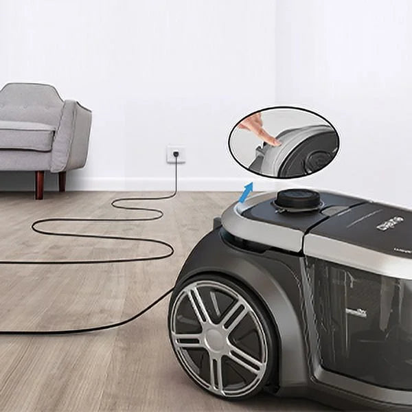 Bagless Pet Canister Vacuum Cleaner with HEPA Filter S47513