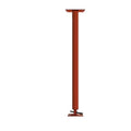 114-In Adjustable Jack Post H92359