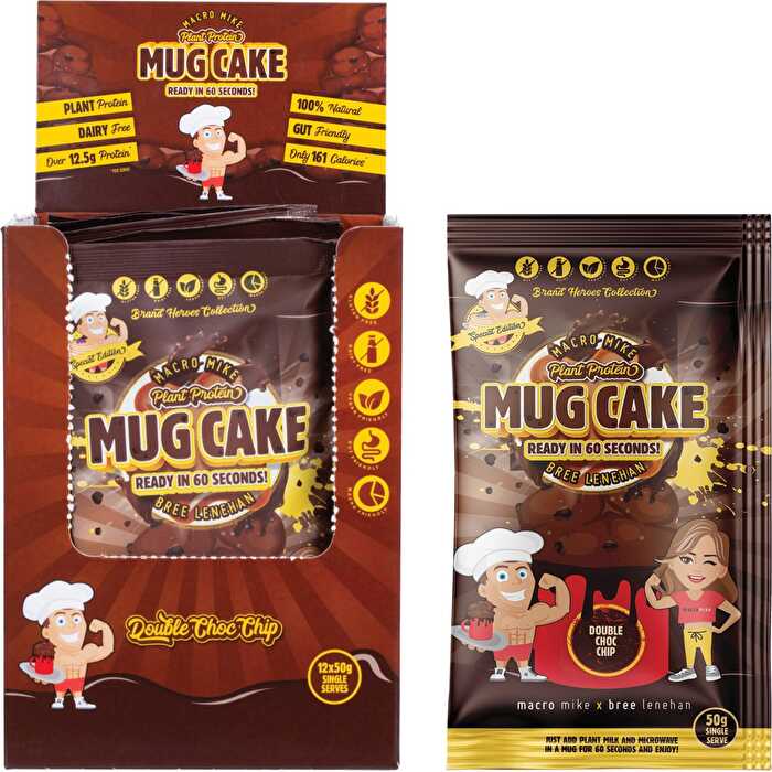 12x50g Plant Protein Mug Cake Mix X438720