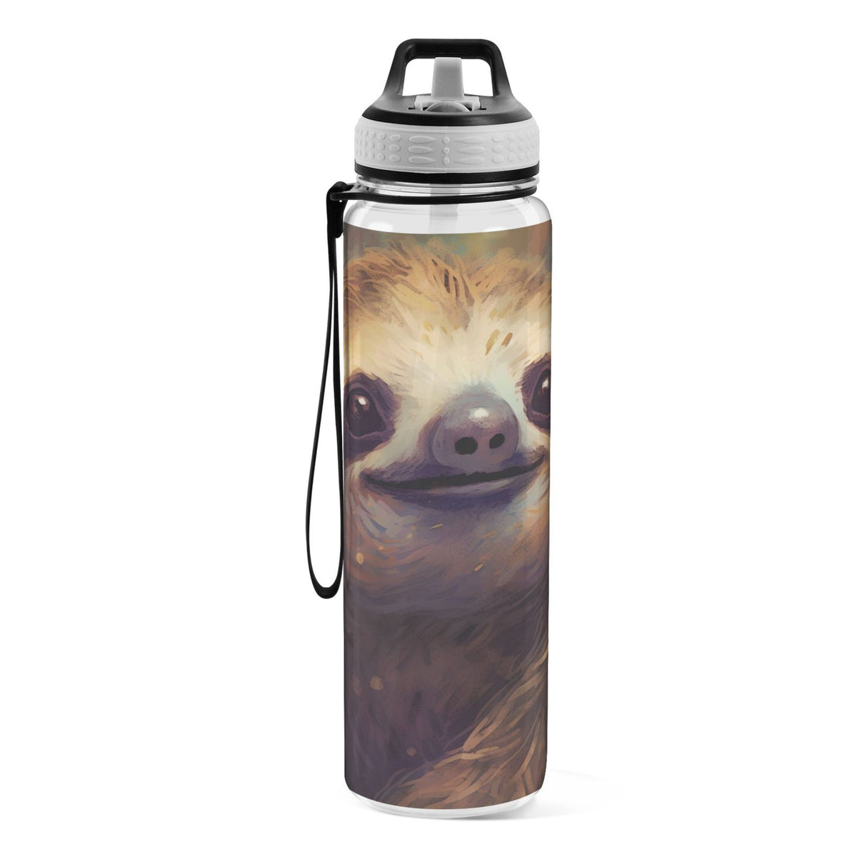 32oz Tritan Leakproof Clear Water Bottle with Straw S9703