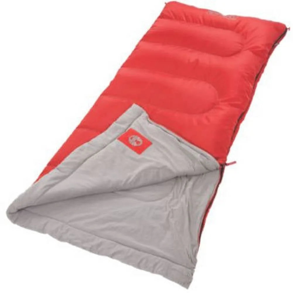 Red Rectangle Adult Sleeping Bag C7337