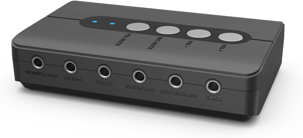 External 7.1 USB Sound Card with 3.5mm MIC and SPDIF S54034