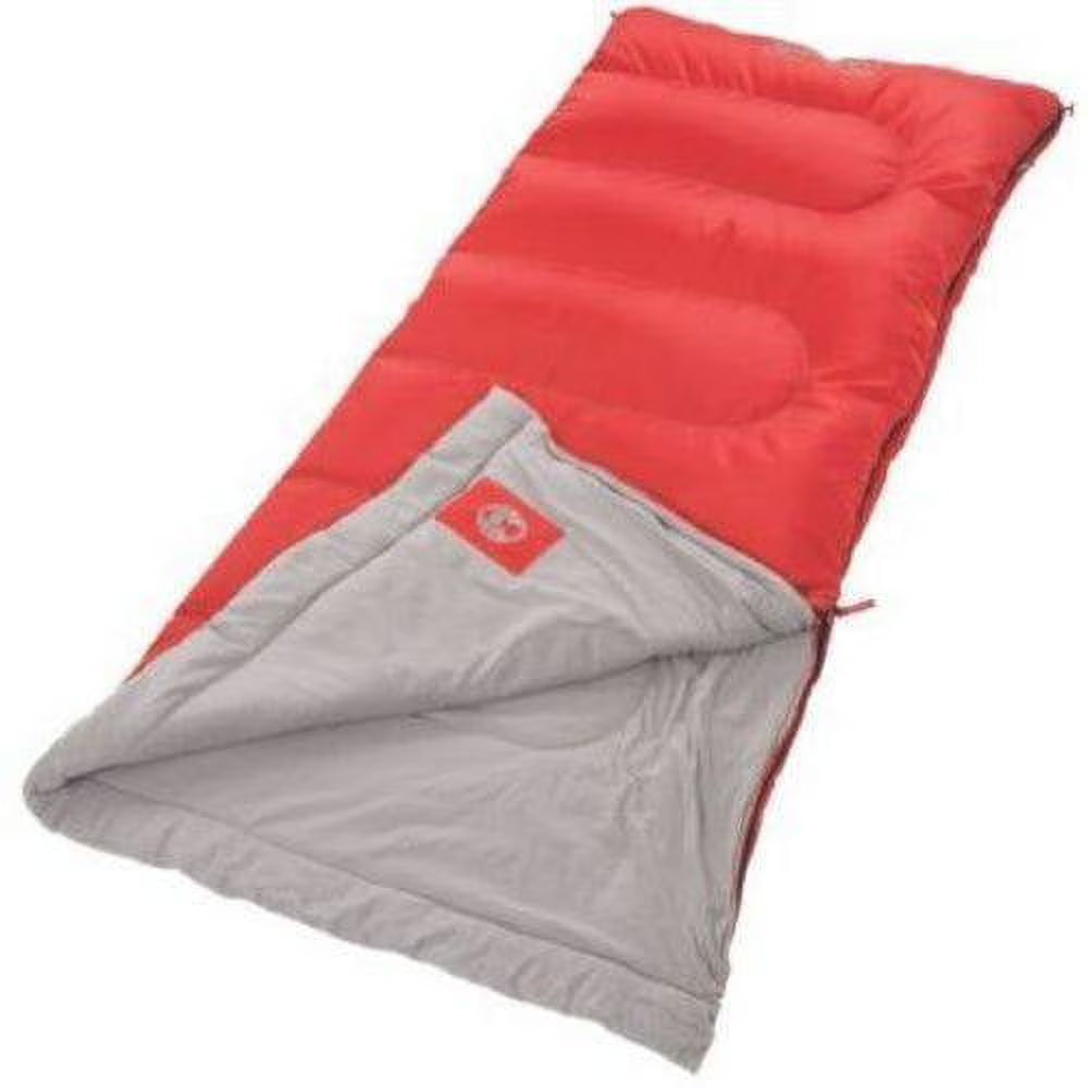 Red Rectangle Adult Sleeping Bag C7337