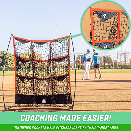 Baseball and Softball Pitching Strike Zone Target Net O254442