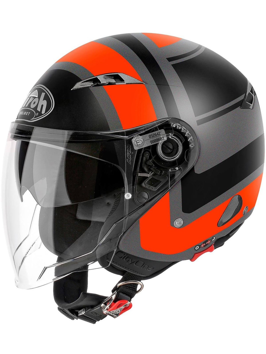 Black-Orange Jet Helmet Size XL G38333