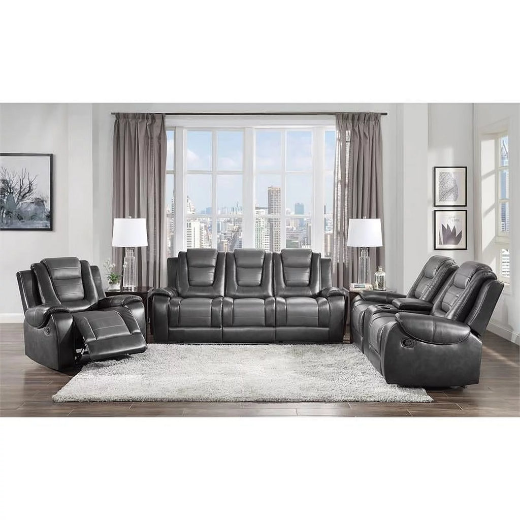 Faux Leather Reclining Chair P93971