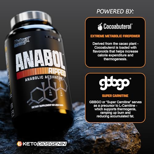 2-in-1 Muscle Builder and Shredding Supplement, 60 Count H656
